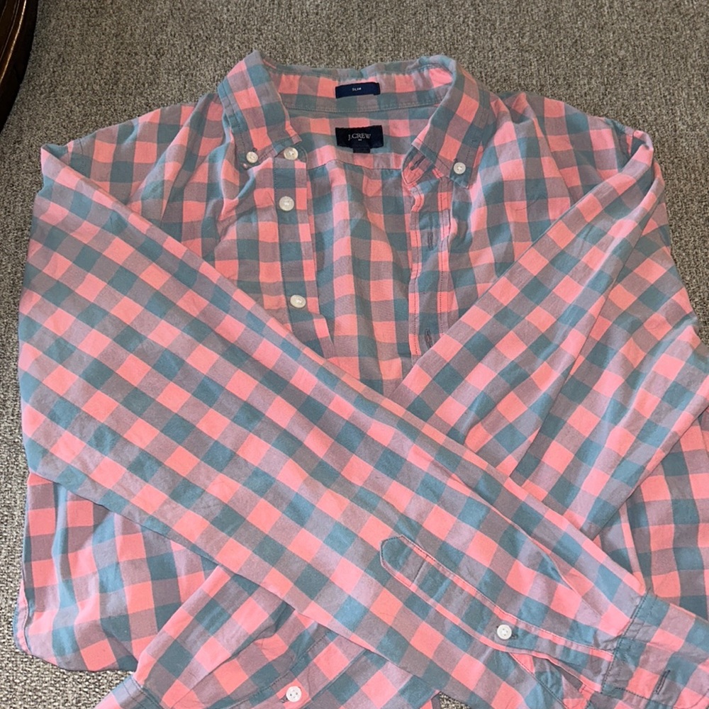 PLAID J.CREW FLANNEL